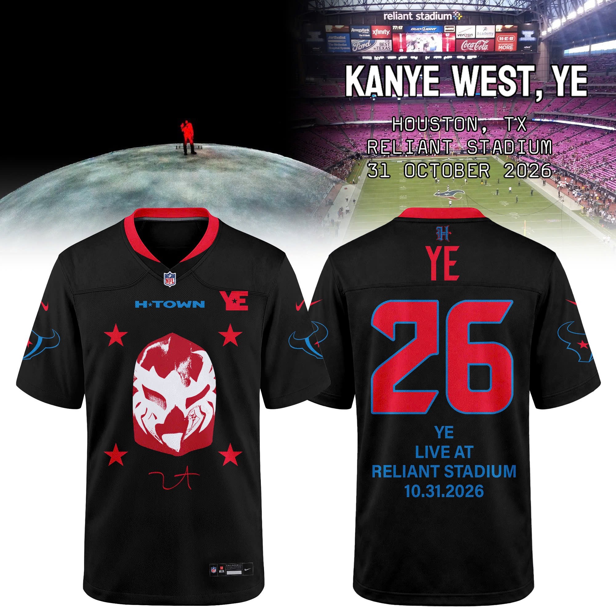 Musemora - Unisex Houston Texans Jersey