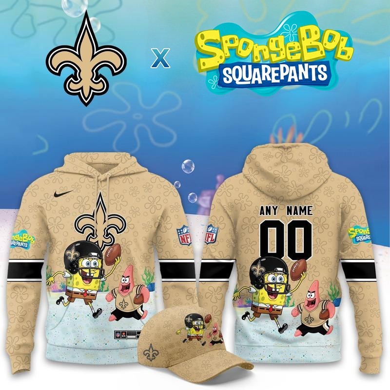 Musemora - Unisex New Orleans Saints Hoodie - Game Day Football