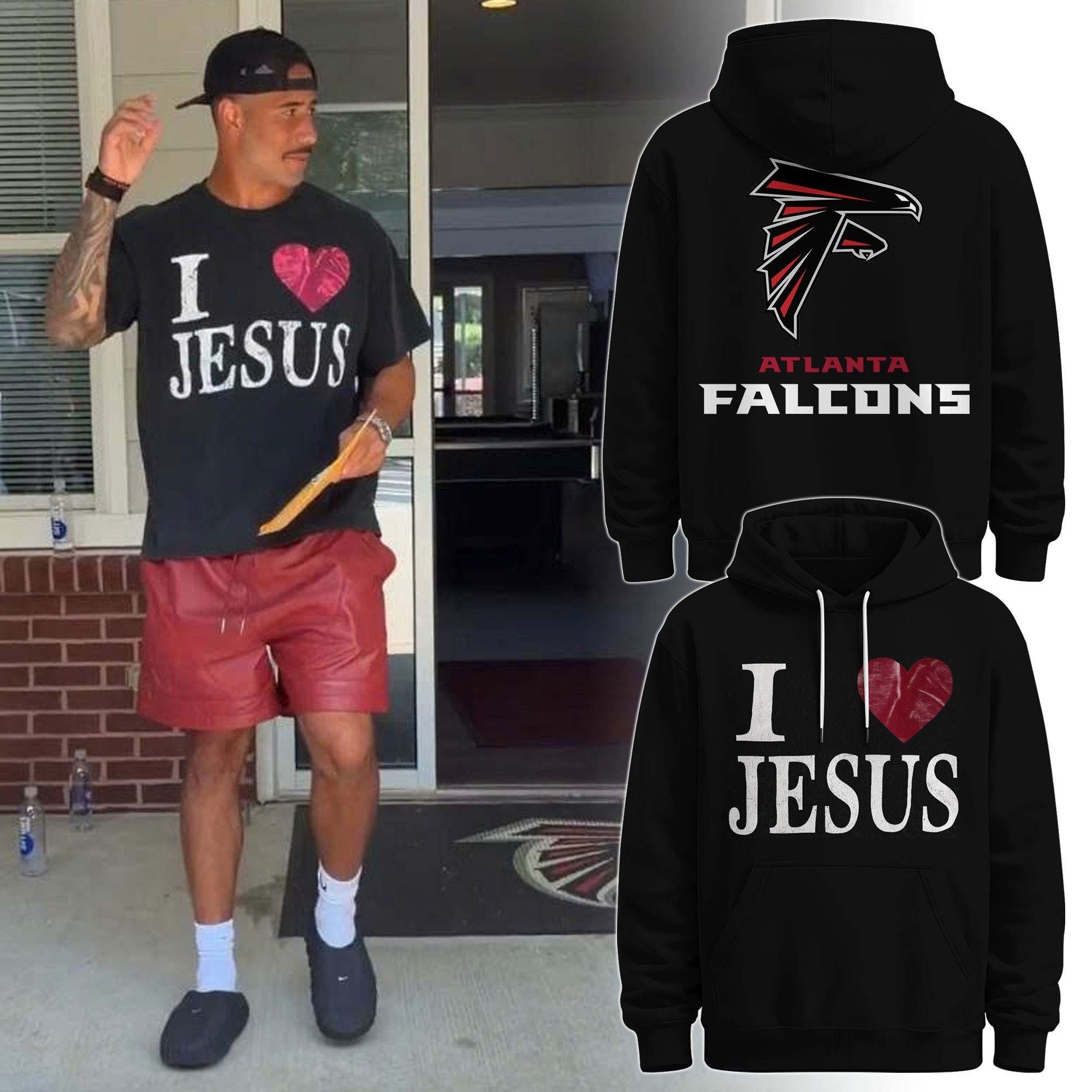 Musemora - Unisex Atlanta Falcons Hoodie