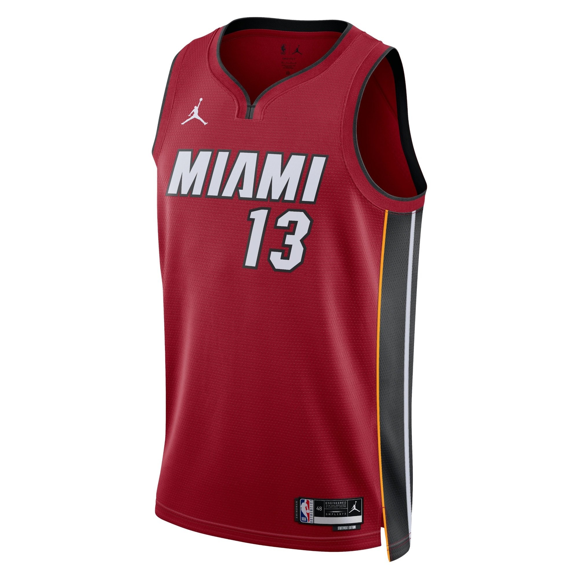 Miami Heat Jordan Statement Edition Swingman Jersey Red Bam Adebayo Unisex
