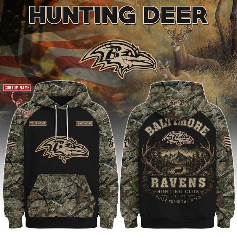 Musemora - Unisex Baltimore Ravens Hoodie - Football