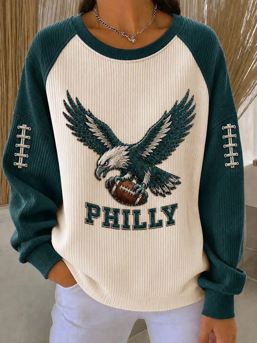 Musemora - Unisex Philadelphia Eagles Sweatshirt - Game Day Football