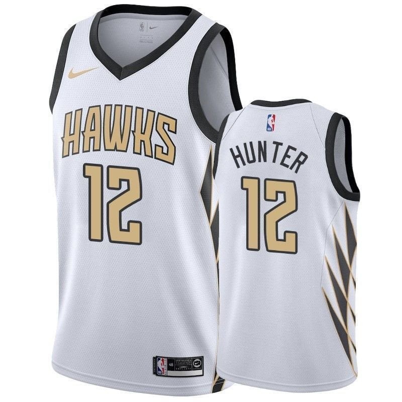Men's Atlanta Hawks De'Andre Hunter #12 City Edition Basketball Jersey