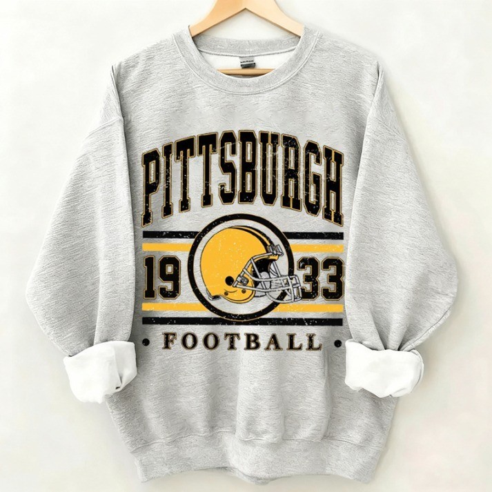 Musemora - Unisex Pittsburgh Steelers Sweatshirt - Football