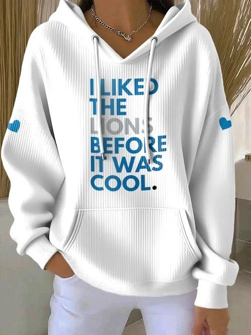 Musemora - Unisex Detroit Lions Sweatshirt - Football