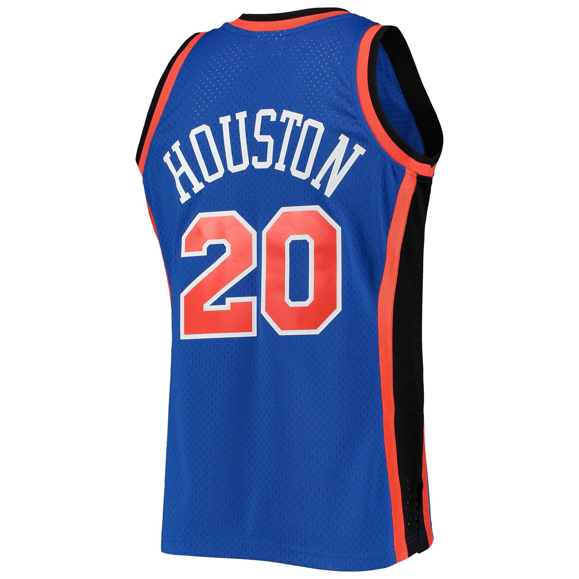 Allan Houston New York Knicks Mitchell & Ness 1998-99 Hardwood Classics Swingman Jersey - Blue Jersey - Image 3