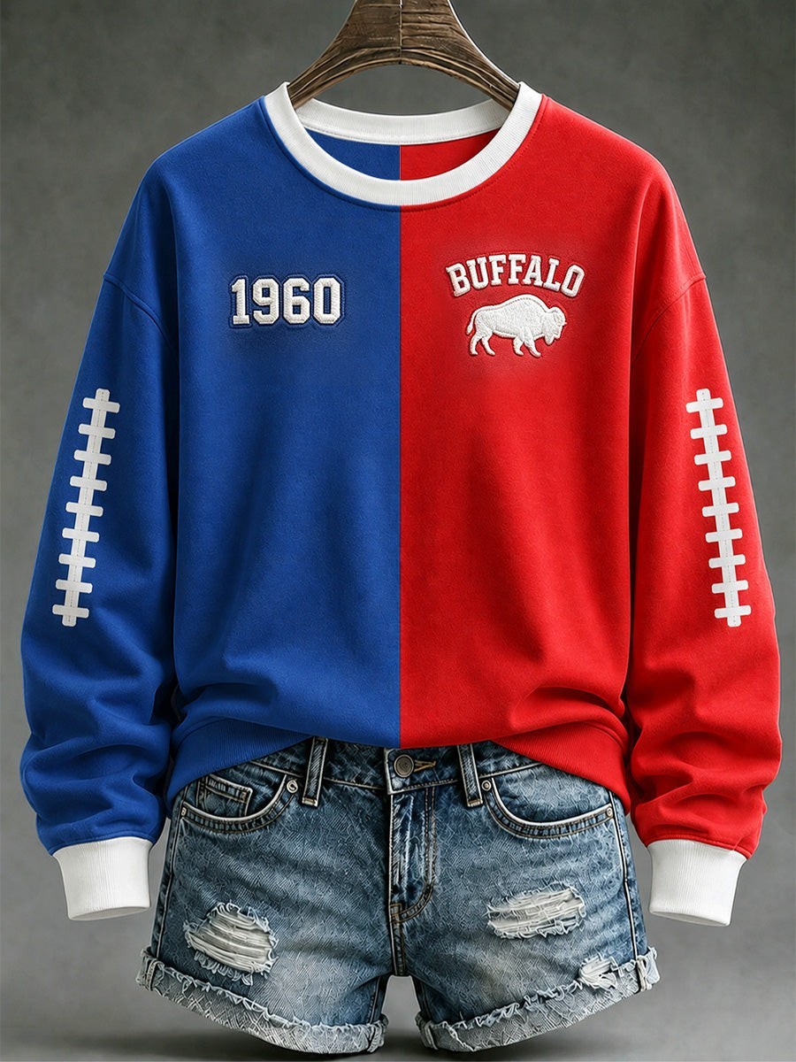 Musemora - Unisex Buffalo Bills Sweatshirt - Game Day Football