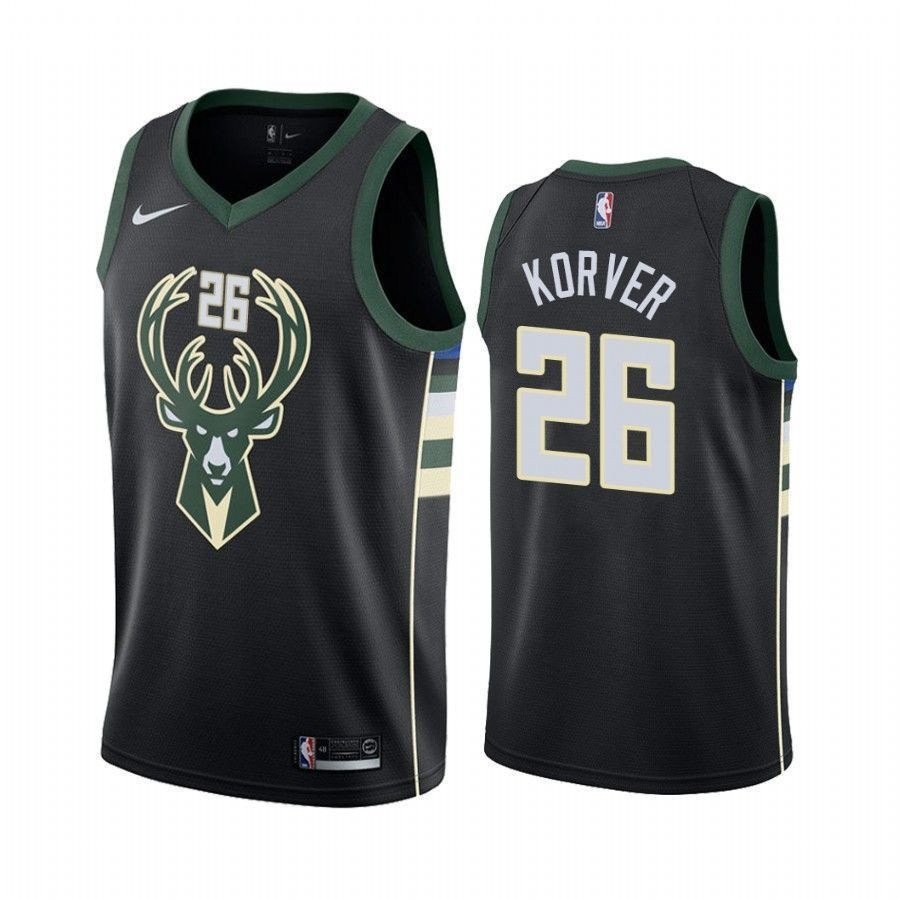 Men's Milwaukee Bucks Kyle Korver #26 Multicolor State Jersey S-3XL