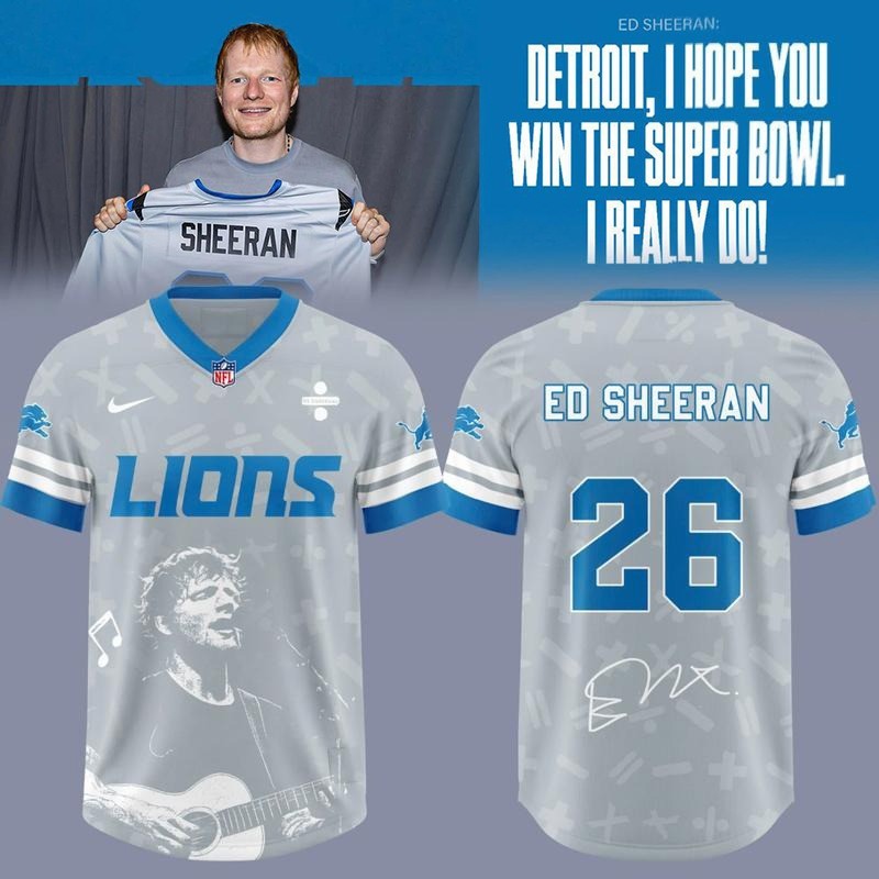 Musemora - Unisex Detroit Lions Jersey - Super Bowl