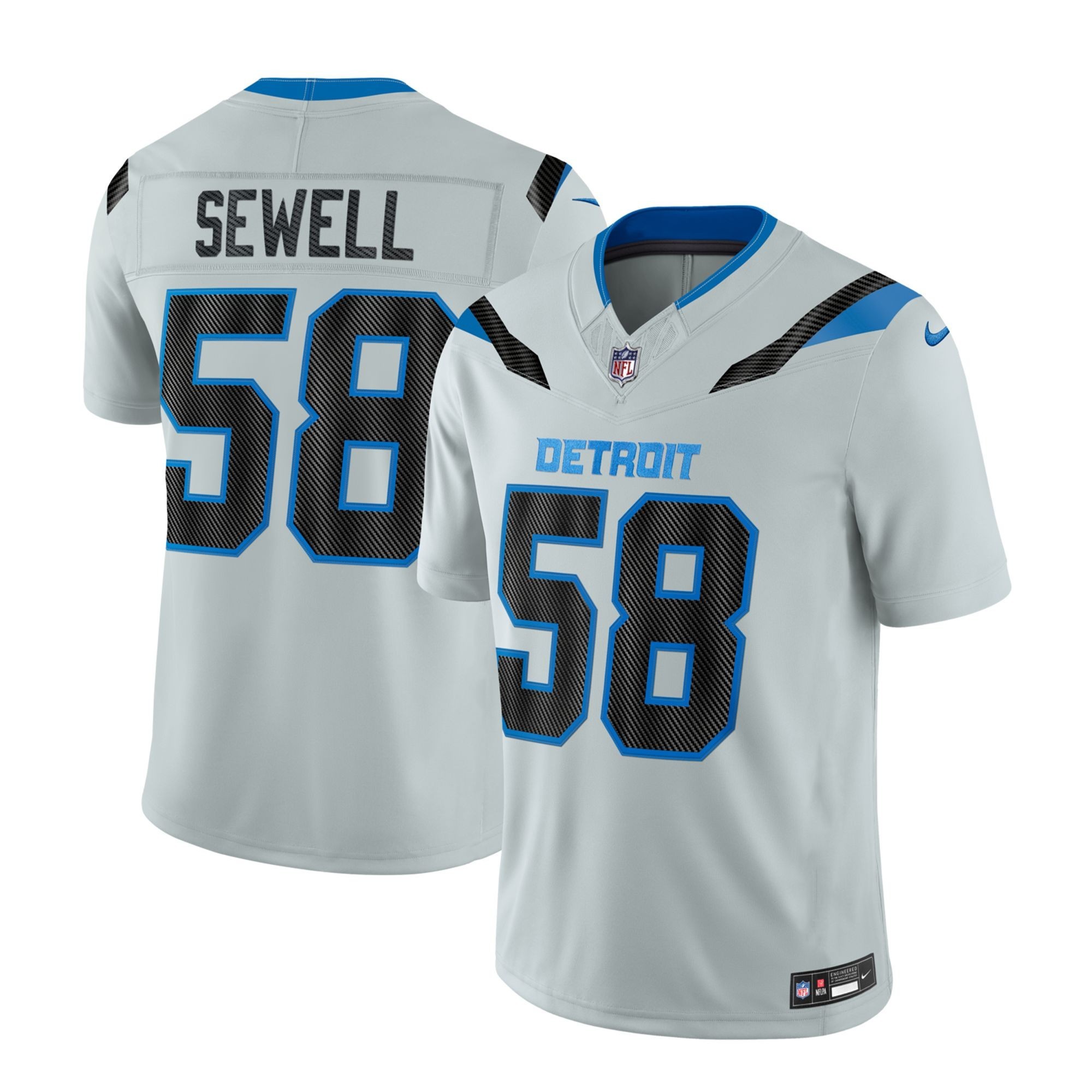 Musemora - Unisex Detroit Lions Jersey - Fan Gear