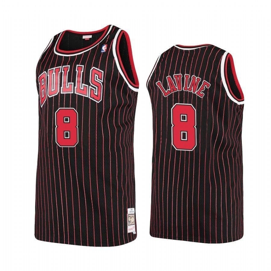 Men's Chicago Bulls Zach LaVine #8 Hardwood Classics Basketball Jersey