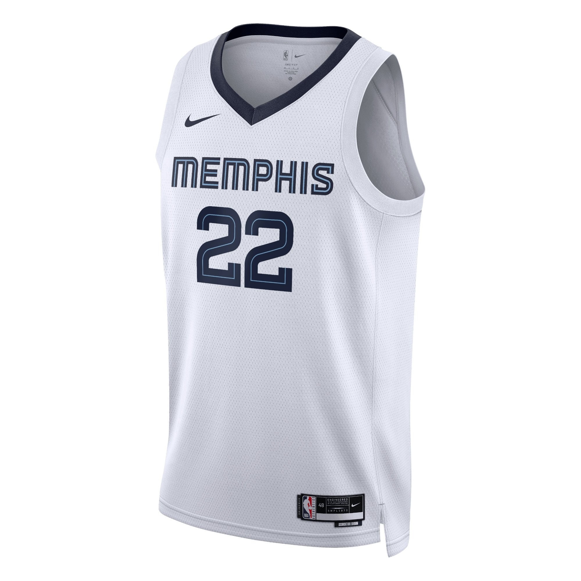 Memphis Grizzlies Association Edition Swingman Jersey White Desmond Bane Unisex