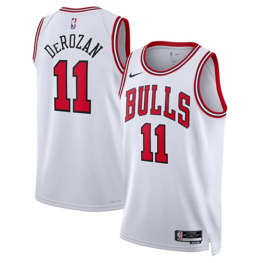 DeMar DeRozan 11 Chicago Bulls Unisex Swingman Jersey Association Edition White