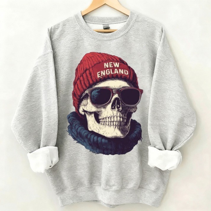 Musemora - Men's New England Patriots Sweatshirt - Football