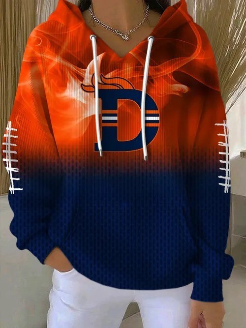 Musemora - Unisex Denver Broncos Hoodie - Football
