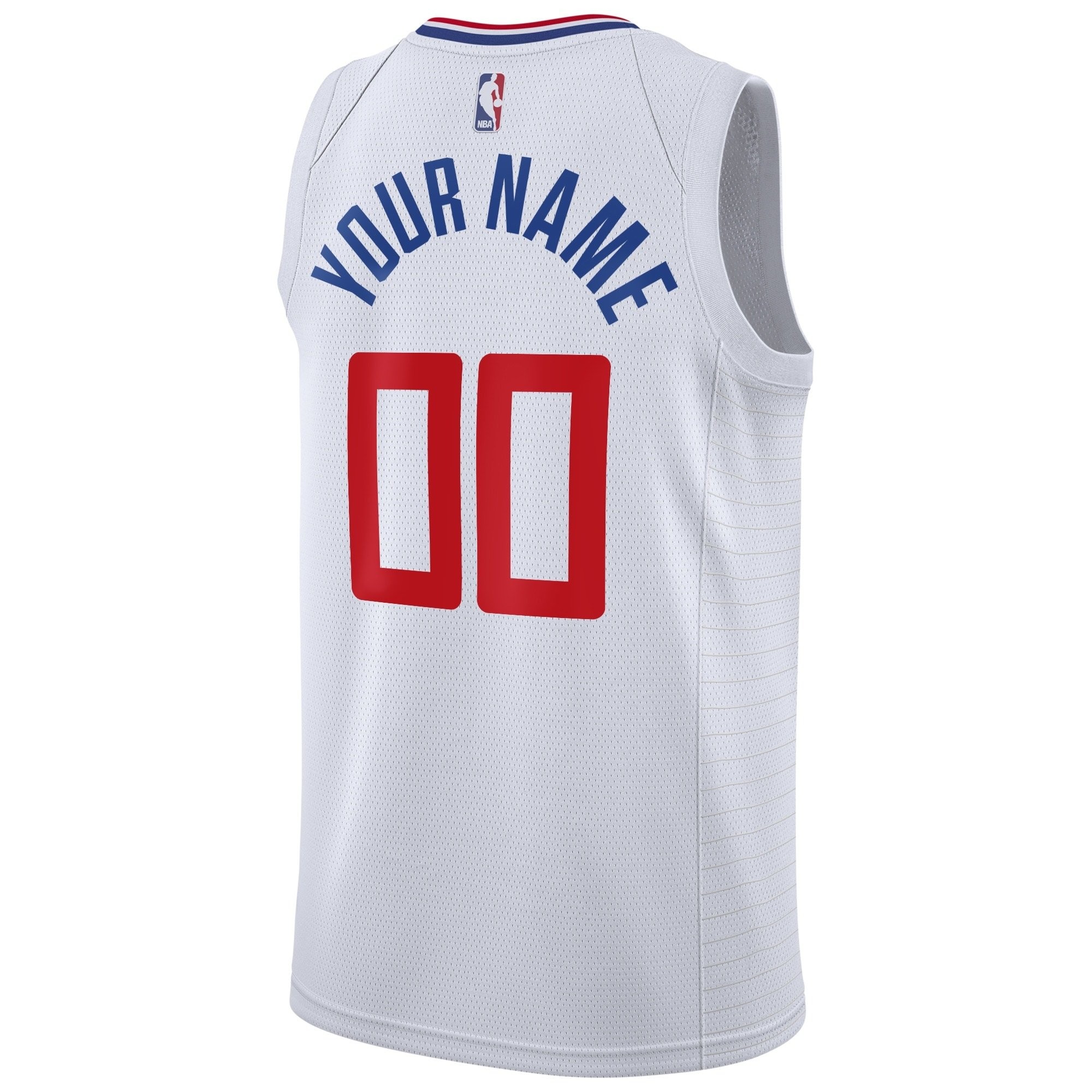 Los Angeles Clippers Association Swingman Jersey Custom Youth - Multicolor - Image 2