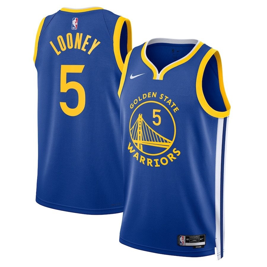 Kevon Looney 5 Golden State Warriors Unisex Swingman Jersey Icon Edition Royal