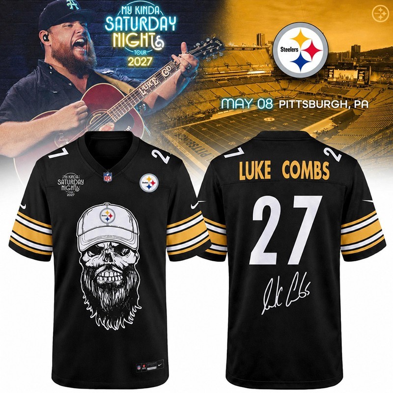 Musemora - Men's Pittsburgh Steelers Jersey