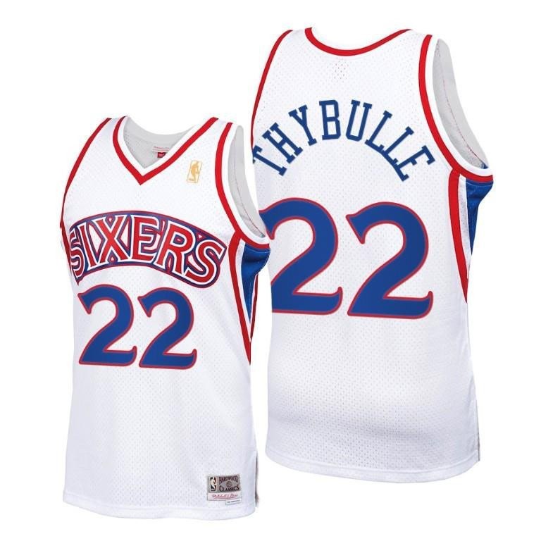 Matisse Thybulle Philadelphia 76ers White Throwback 90s Jersey HWC Swingman - Men Jersey