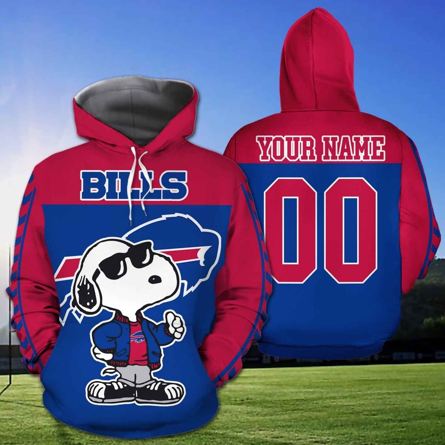 Musemora - Unisex Buffalo Bills Hoodie - Game Day Football
