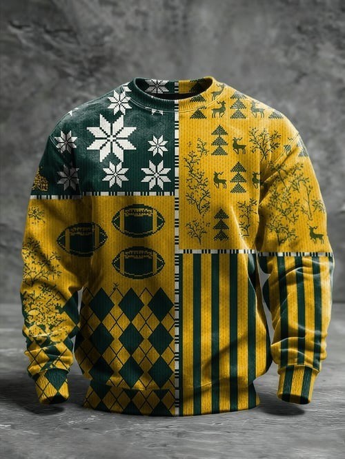 Musemora - Unisex Green Bay Packers Sweatshirt - Game Day Football