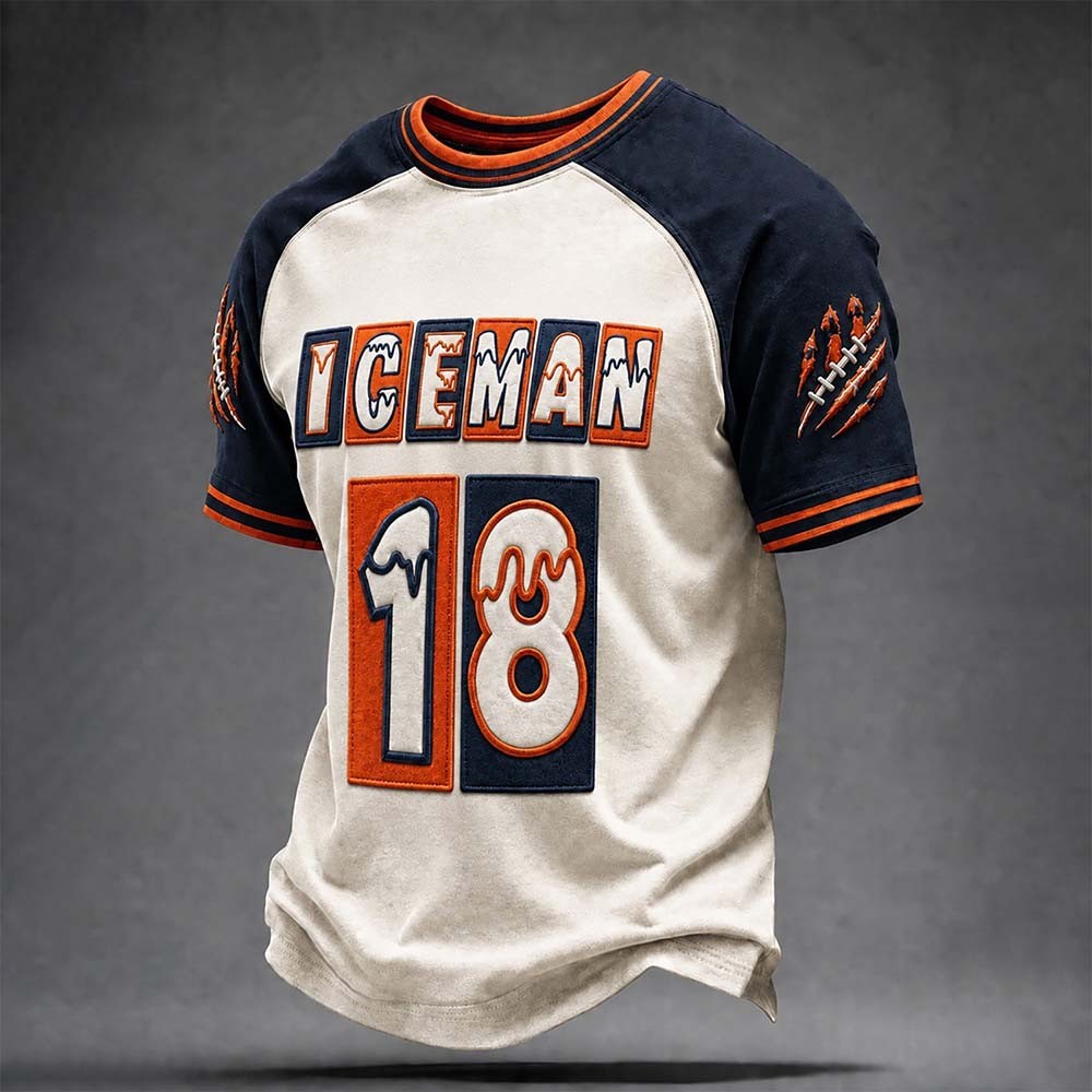Musemora - Unisex Chicago Bears T-Shirt - Game Day Football