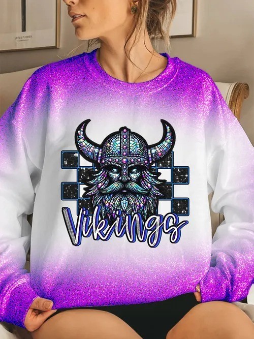 Musemora - Unisex Minnesota Vikings Sweatshirt - Football