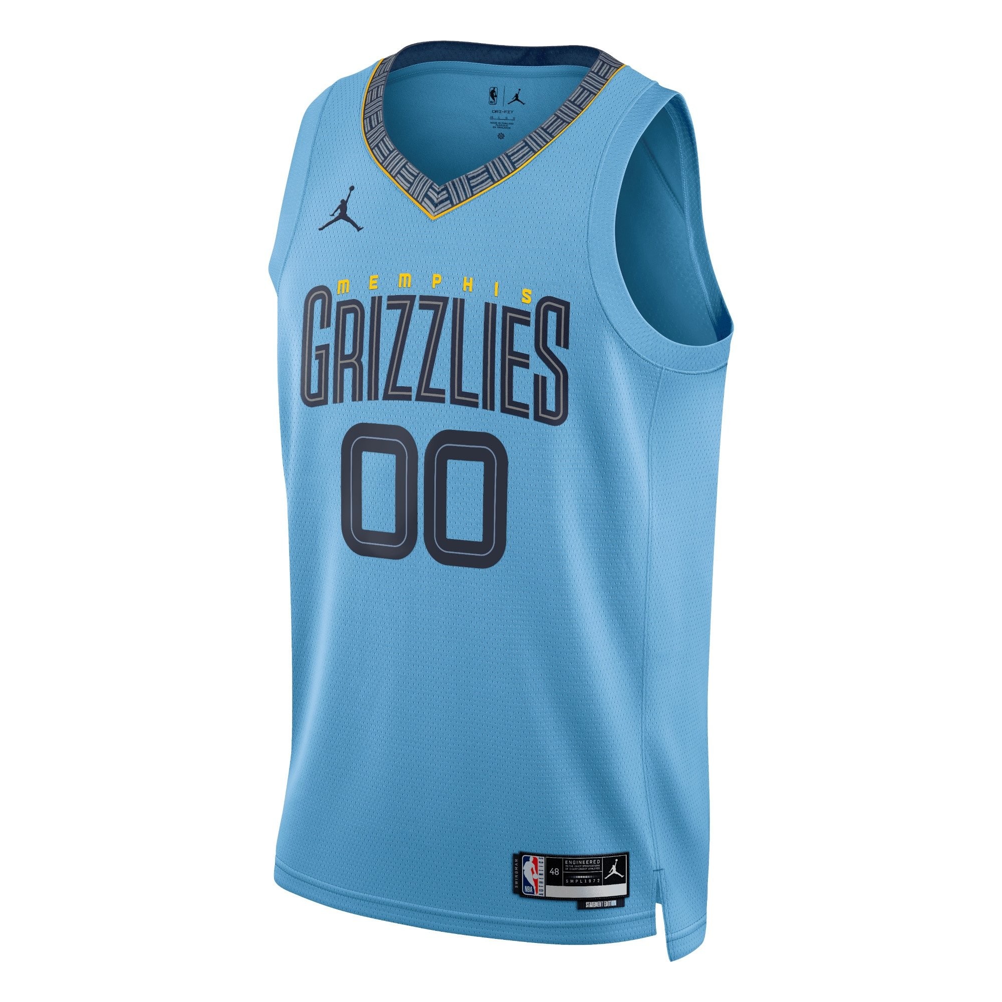 Memphis Grizzlies Jordan Statement Swingman Jersey - Custom Unisex Multicolor