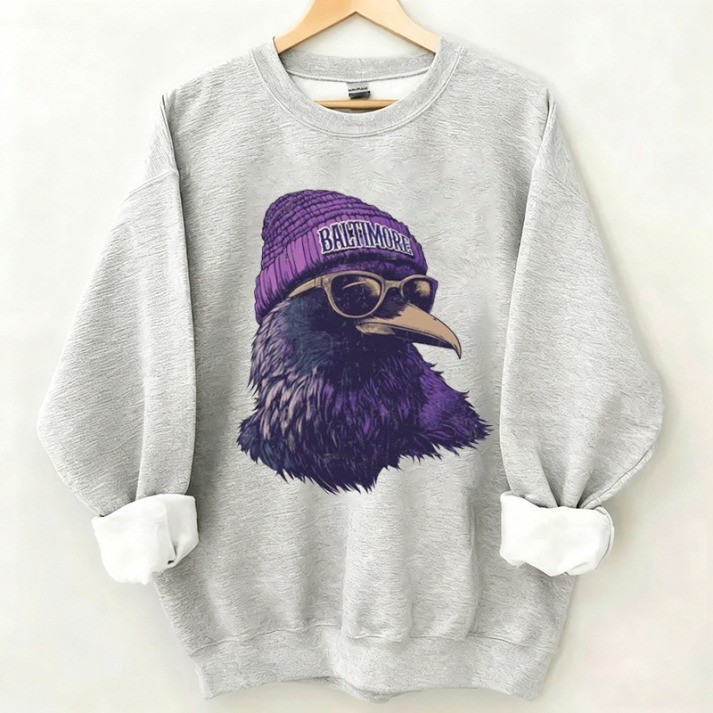 Musemora - Unisex Baltimore Ravens Sweatshirt - Football