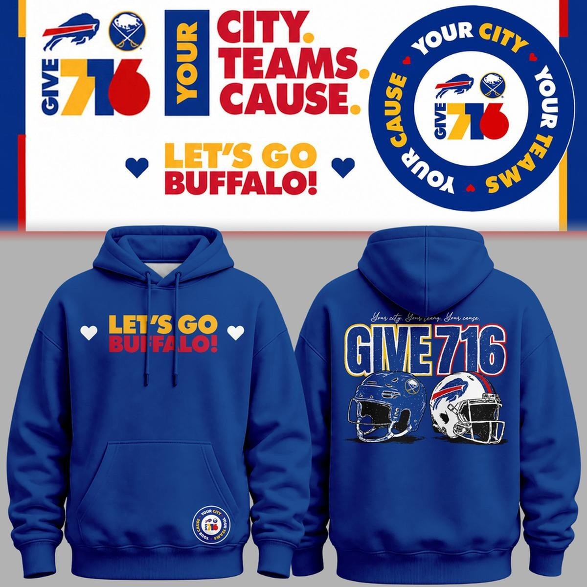 Musemora - Unisex Buffalo Bills Hoodie