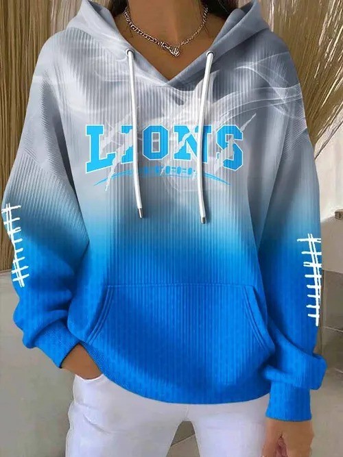 Musemora - Unisex Detroit Lions Sweatshirt - Football