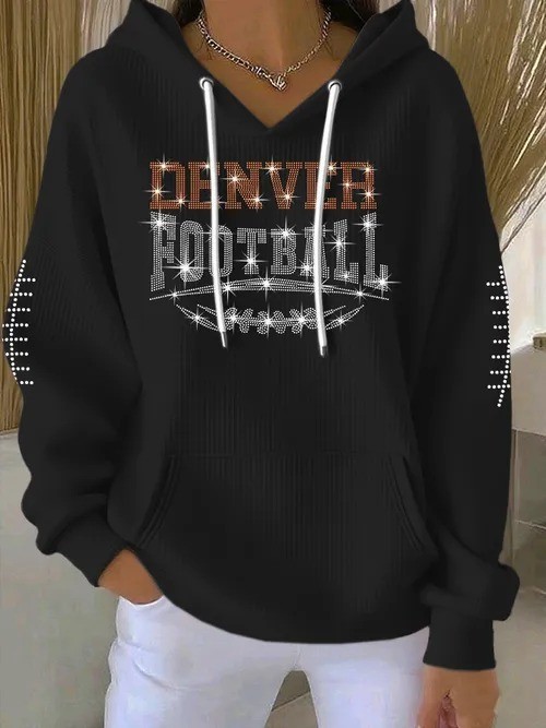 Musemora - Unisex Denver Broncos Hoodie - Football