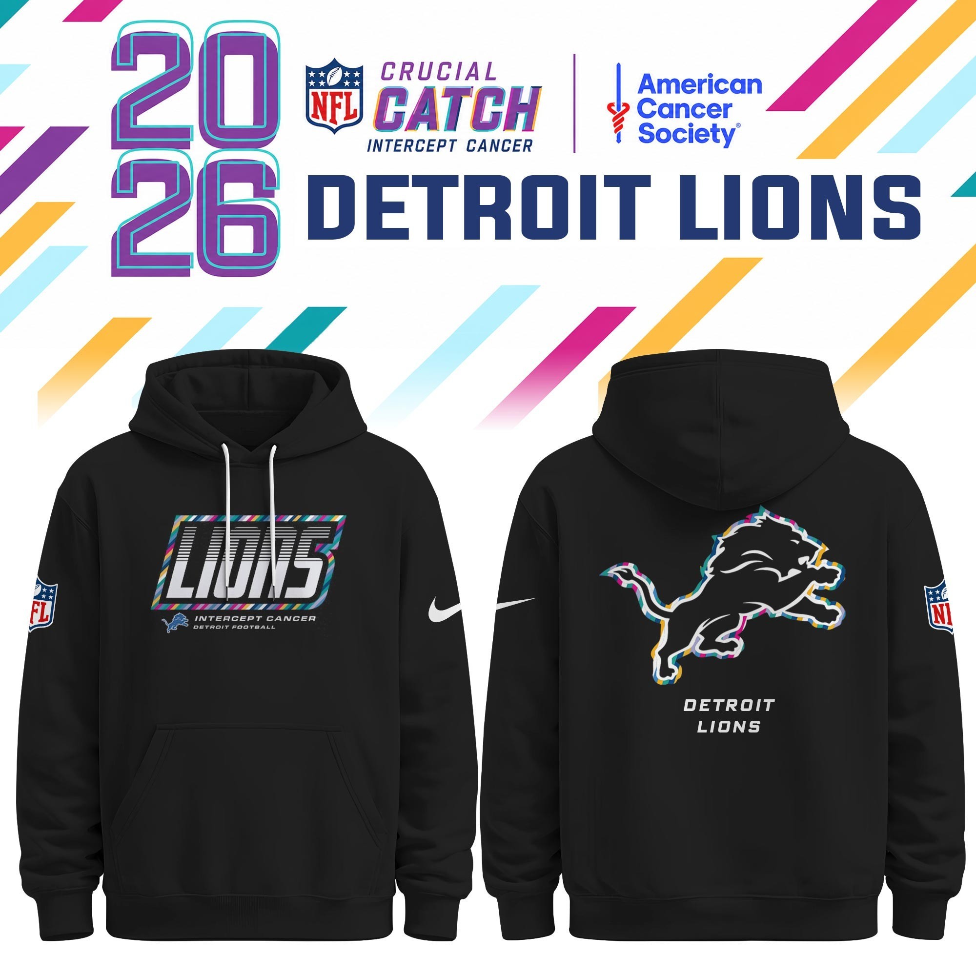 Musemora - Unisex Detroit Lions Hoodie