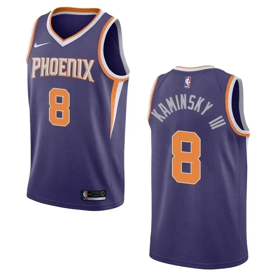 Men's Phoenix Suns Frank Kaminsky III Icon Swingman Jersey Purple