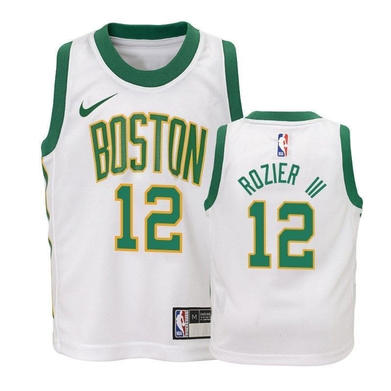 Youth Terry Rozier III #12 Boston Celtics City White Jersey Unisex