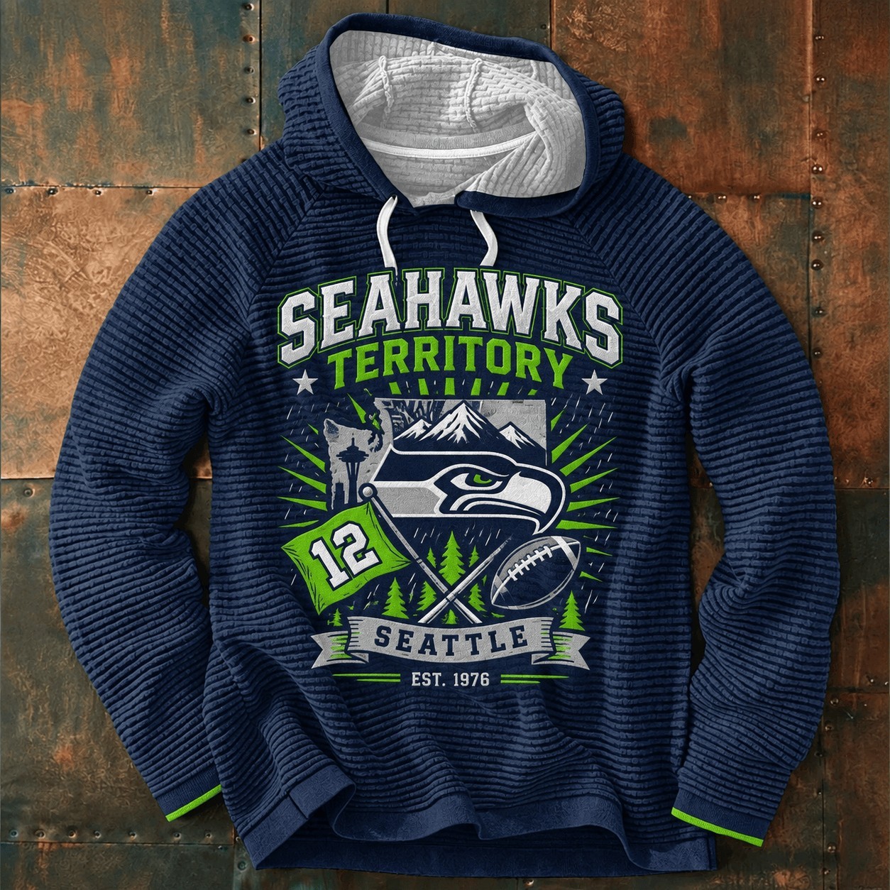 Musemora - Unisex Seattle Seahawks Hoodie