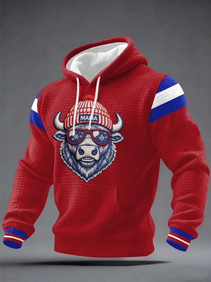 Musemora - Men's Buffalo Bills Hoodie - Game Day Football