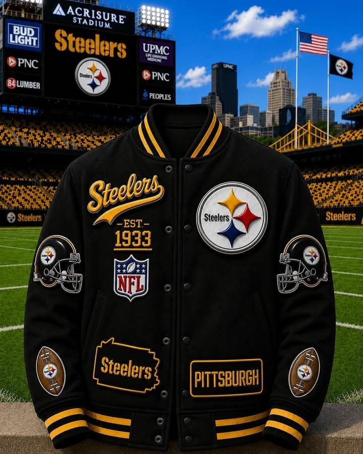 Musemora - Unisex Pittsburgh Steelers Jacket
