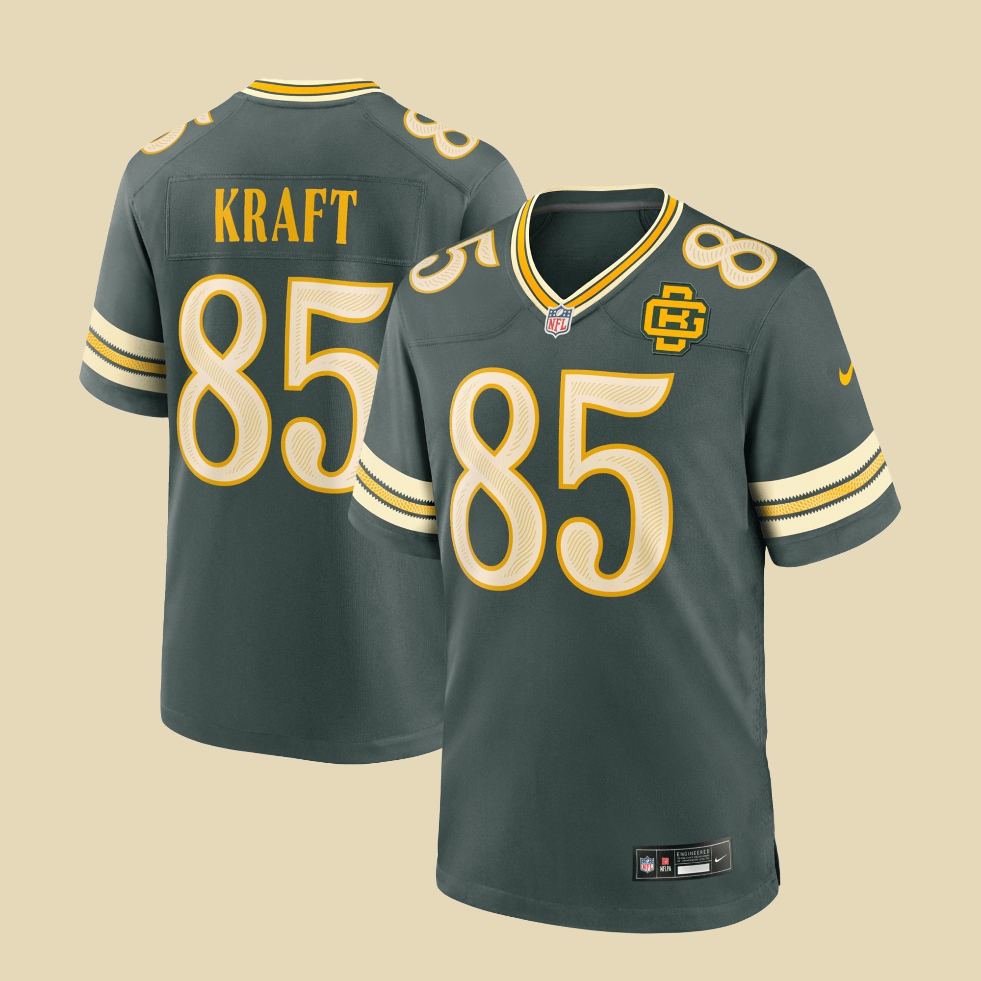 Musemora - Unisex Green Bay Packers Jersey