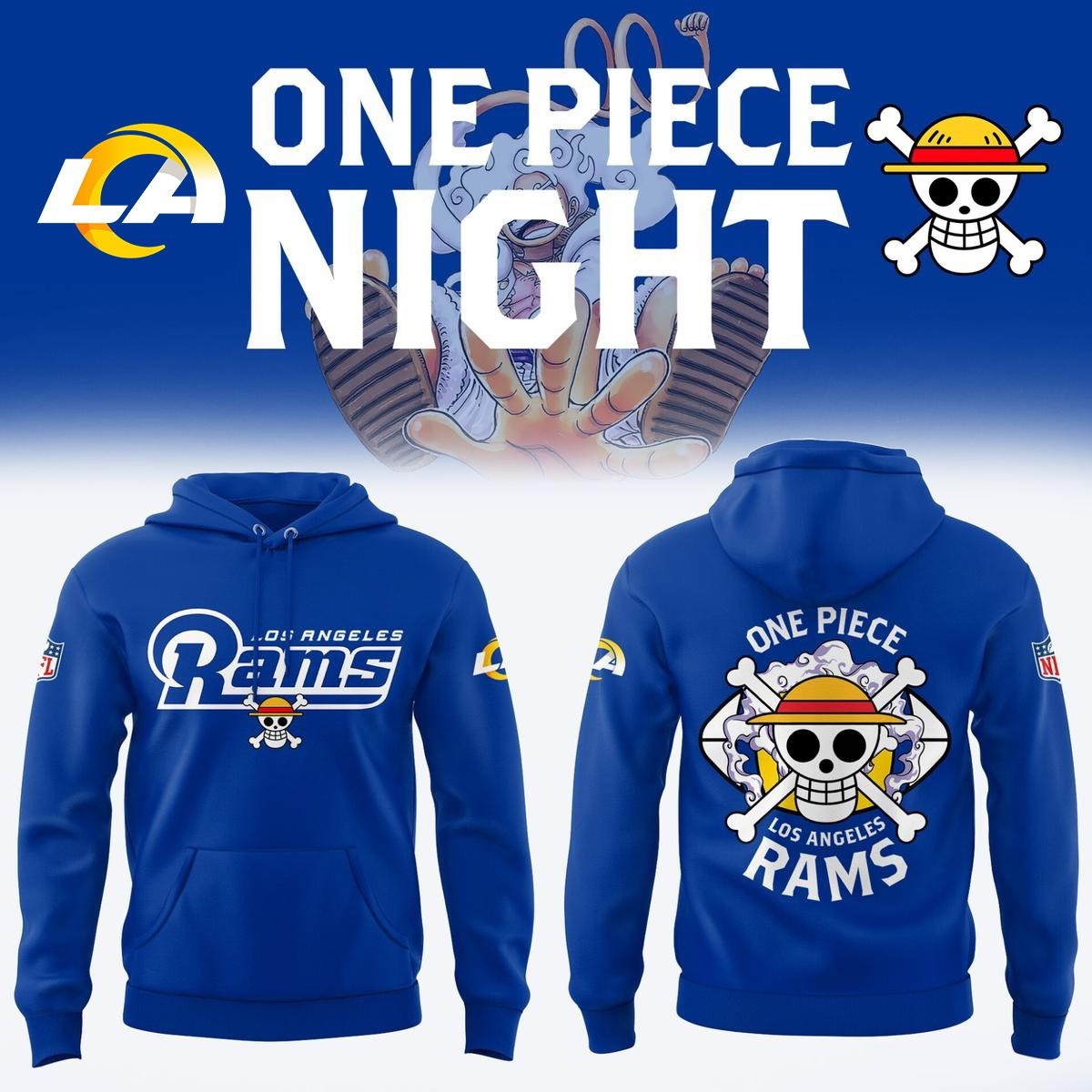 Musemora - Unisex Los Angeles Rams Hoodie