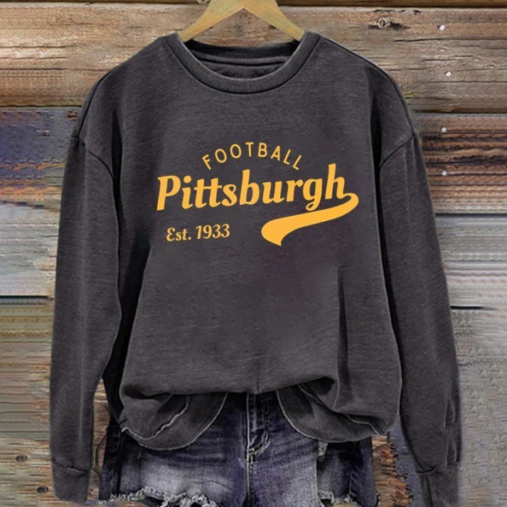 Musemora - Unisex Pittsburgh Steelers Sweatshirt - Game Day Football