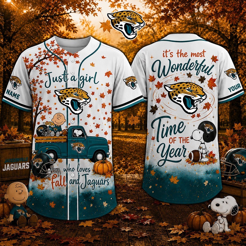 Musemora - Unisex Jacksonville Jaguars Jersey
