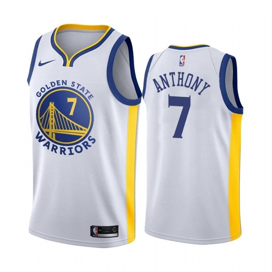 Men's Golden State Warriors Carmelo Anthony 7 Association Jersey - Multicolor