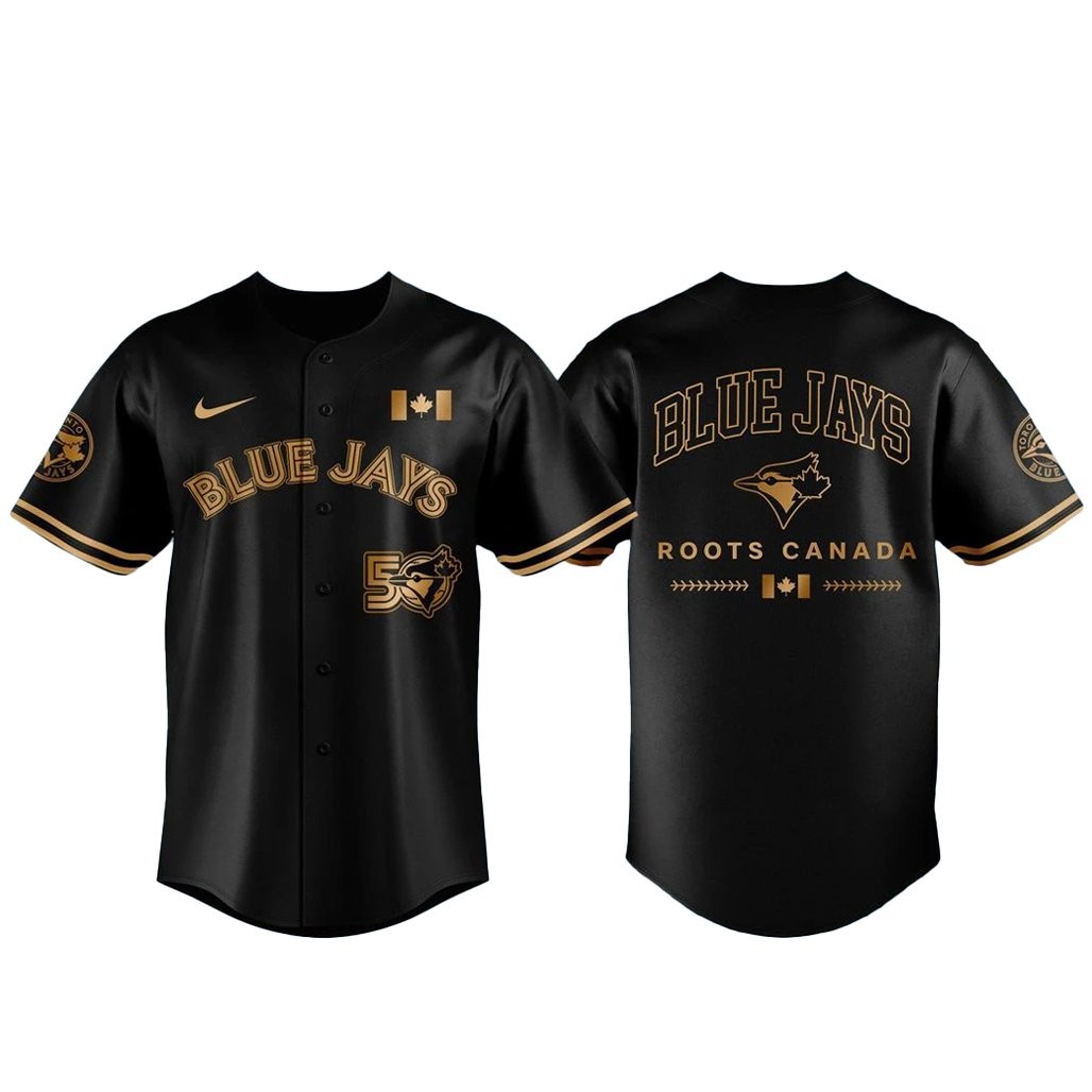 Toronto Blue Jays 50th Season Baseball Jersey