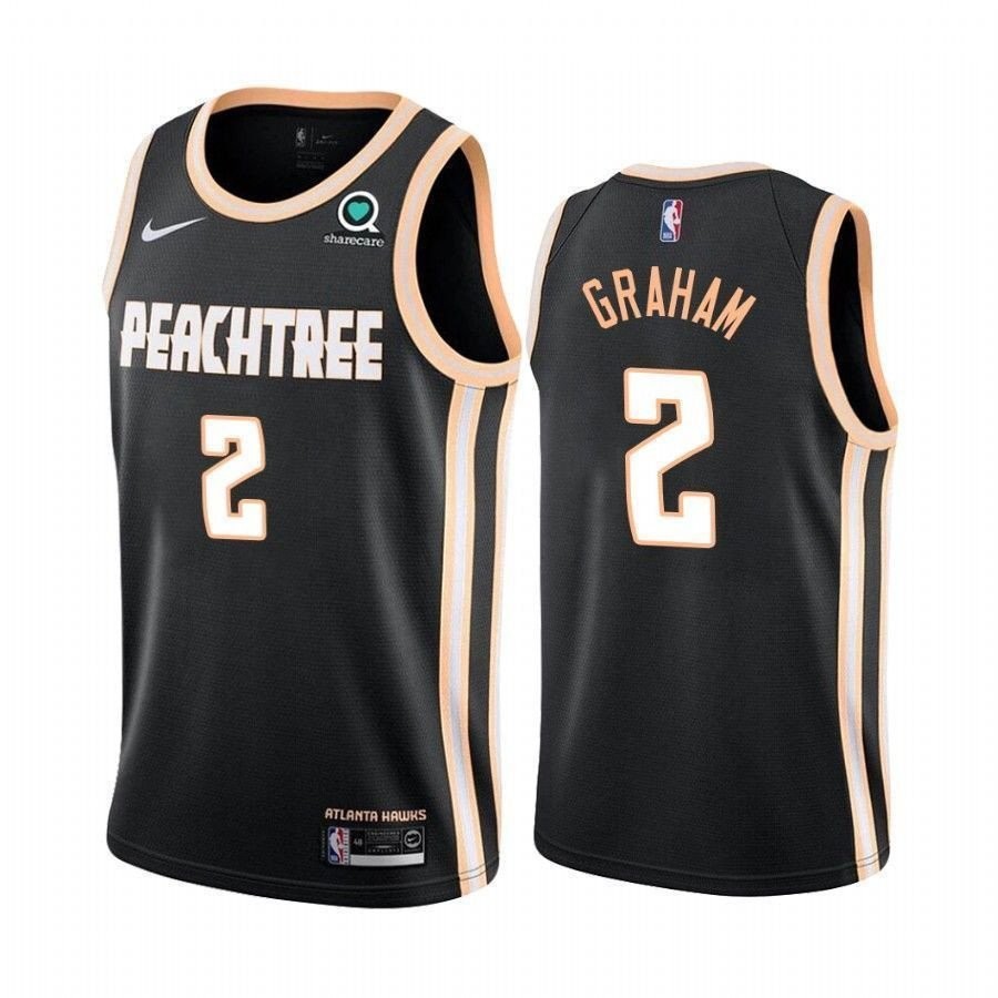 Atlanta Hawks Treveon Graham 2 City Men's Jersey