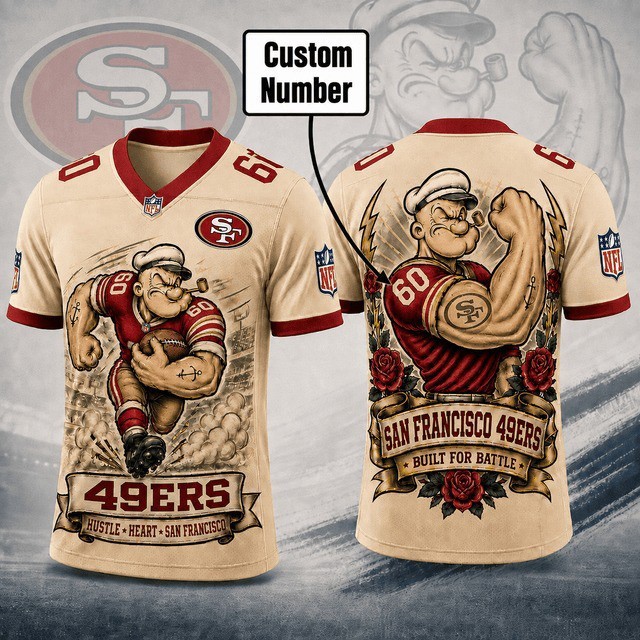 Musemora - Unisex San Francisco 49ers Jersey