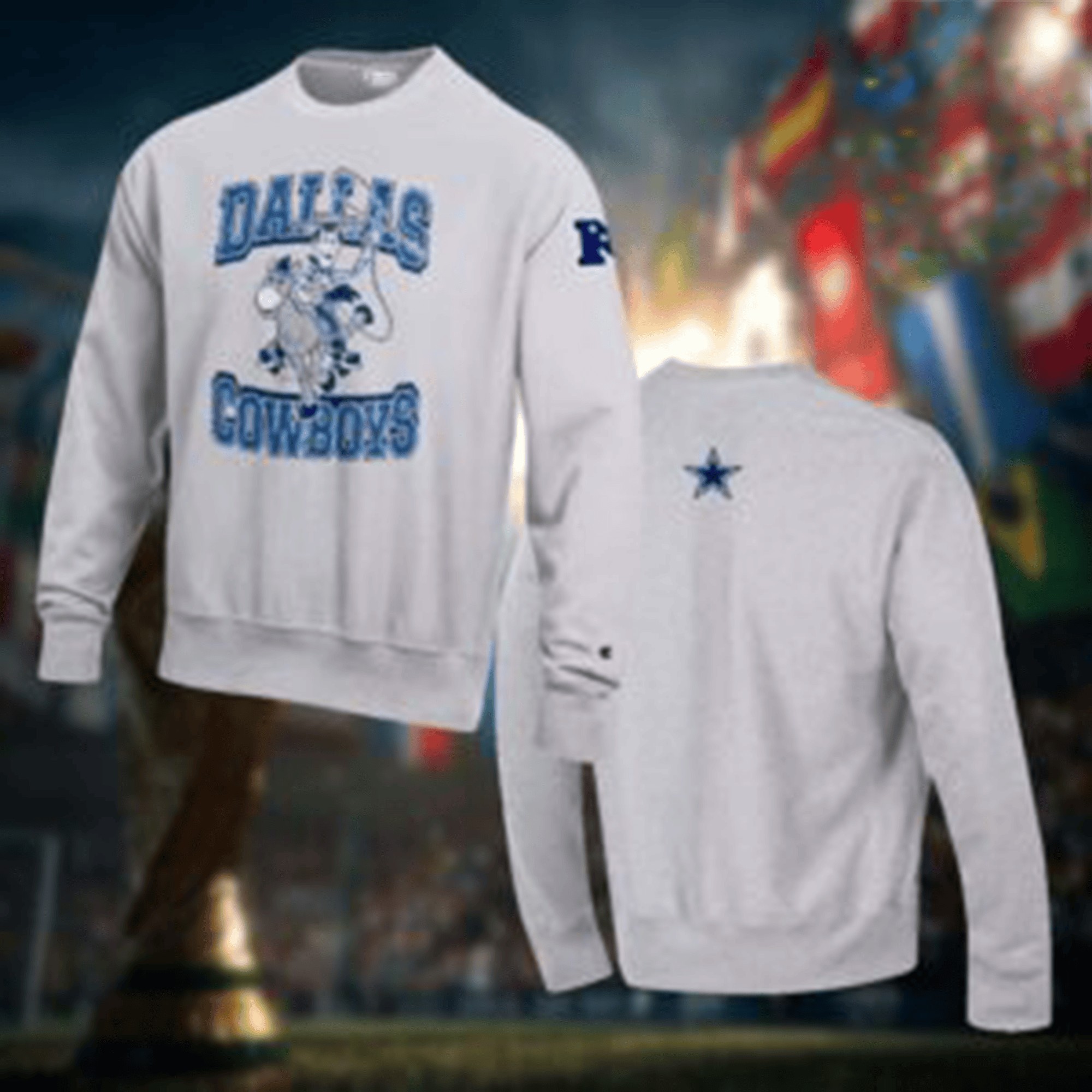 Musemora - Unisex Dallas Cowboys Sweatshirt