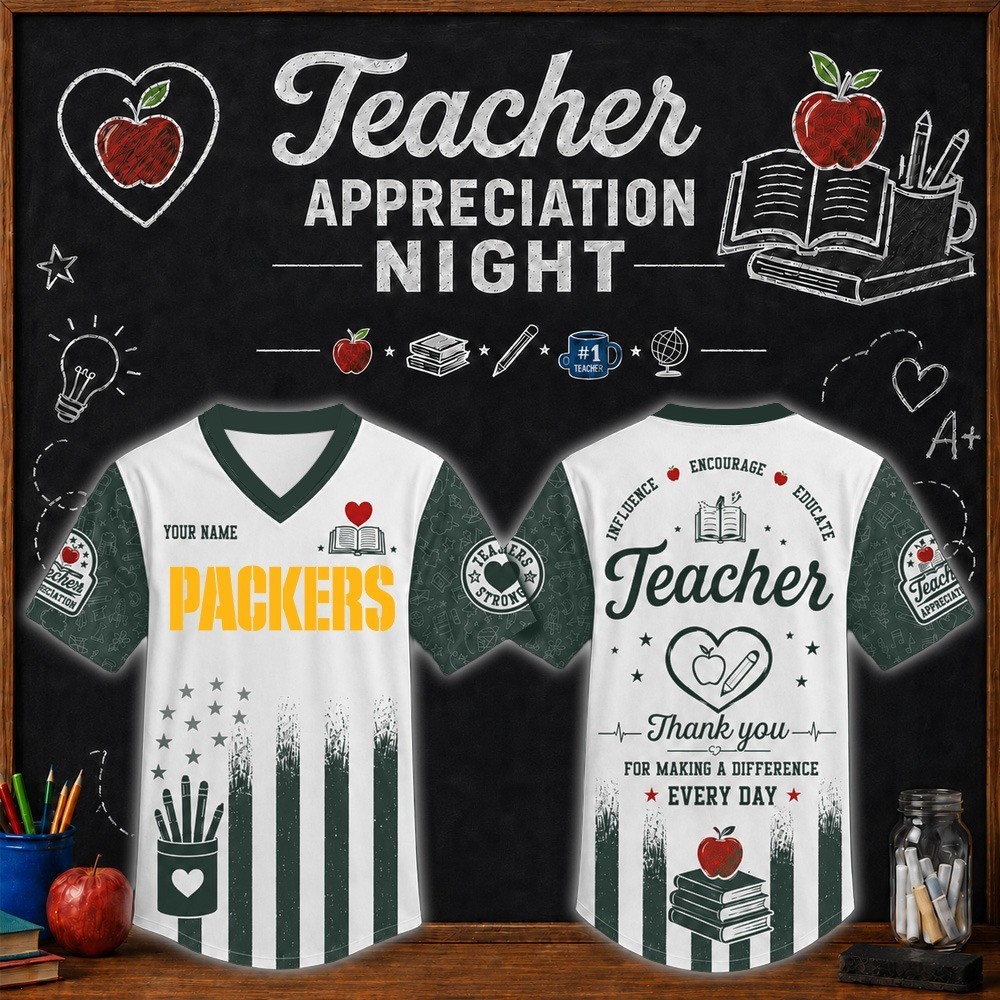 Musemora - Unisex Green Bay Packers Jersey - Football