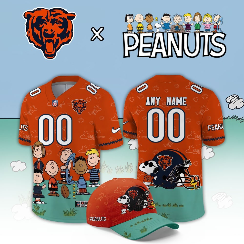 Musemora - Unisex Chicago Bears Jersey - Fan Gear