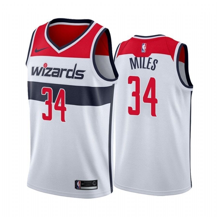 Men's Washington Wizards C.j. Miles 34 Association Jersey